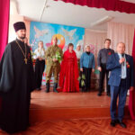 Священнослужитель принял участие мероприятии, посвященном Дню Победы