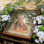 В храмах благочиния встретили Вербное Воскресенье