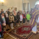 Школьники побывали на экскурсии в Никольском храме Чернухи