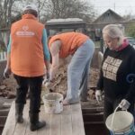 Нижегородские волонтеры вновь потрудились в храме села Мотовилово
