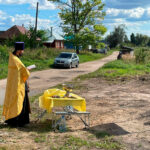 В Котихе на месте разрушенного храма установлен памятный стенд