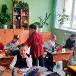 Воспитанники Мотовиловской воскресной школы совершили Пасхальное шествие