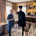 Три малоимущих семьи Арзамасского района получили Пасхальные подарки от митрополита Георгия