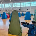Начались отборочные игры Открытого первенства по спортивному лазертагу среди школ города и района